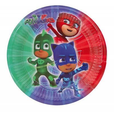 PJ Masks Round Party Plates