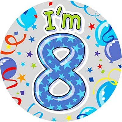 8th Birthday Badges