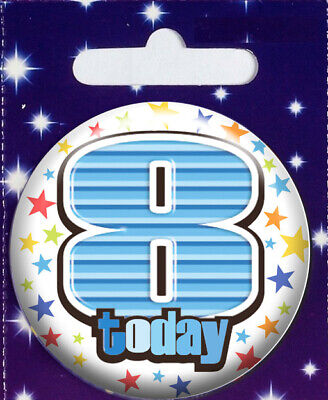 8th Birthday Badges
