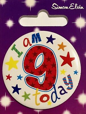 9th Birthday Badges