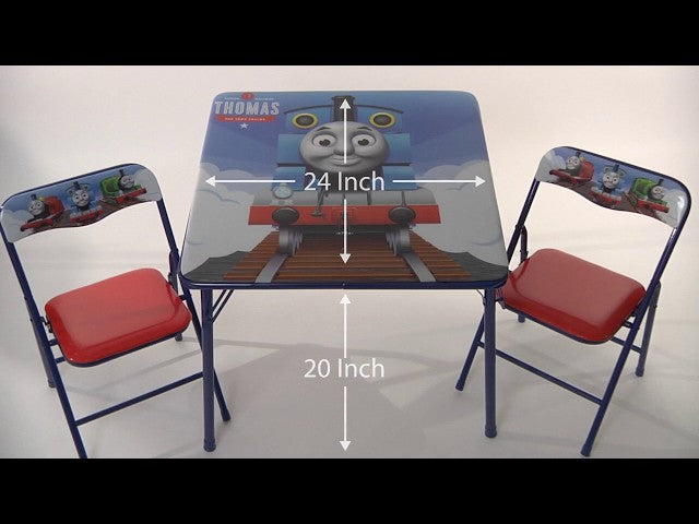 Foldable Table and 2-Chair Set