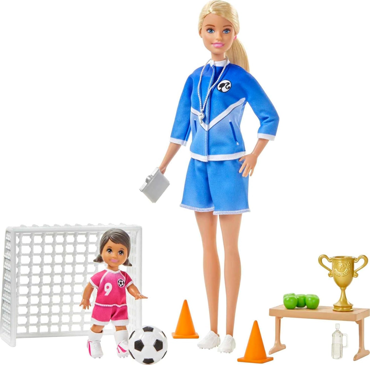 Barbie Soccer Coach Playset
